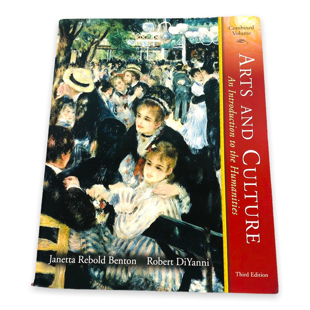 Arts And Culture‎ Third Edition Combined Volume Book Benton DiYanni with CD